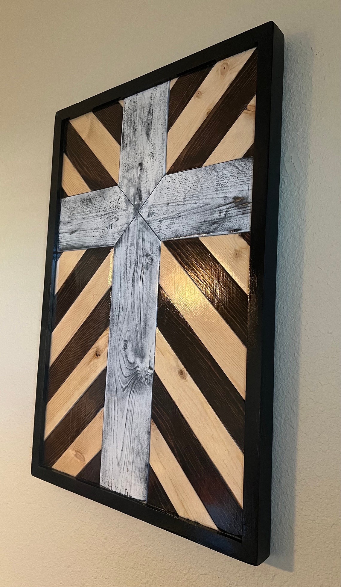 Rustic Cross Wall Art/decor - Etsy