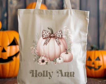 Personalisierte Süßes oder Saures Tasche, Benutzerdefinierte Halloween Tasche, Halloween Tote, Kinder Halloween Tasche mit Namen, Benutzerdefinierte Süßes oder Saures Taschen 13
