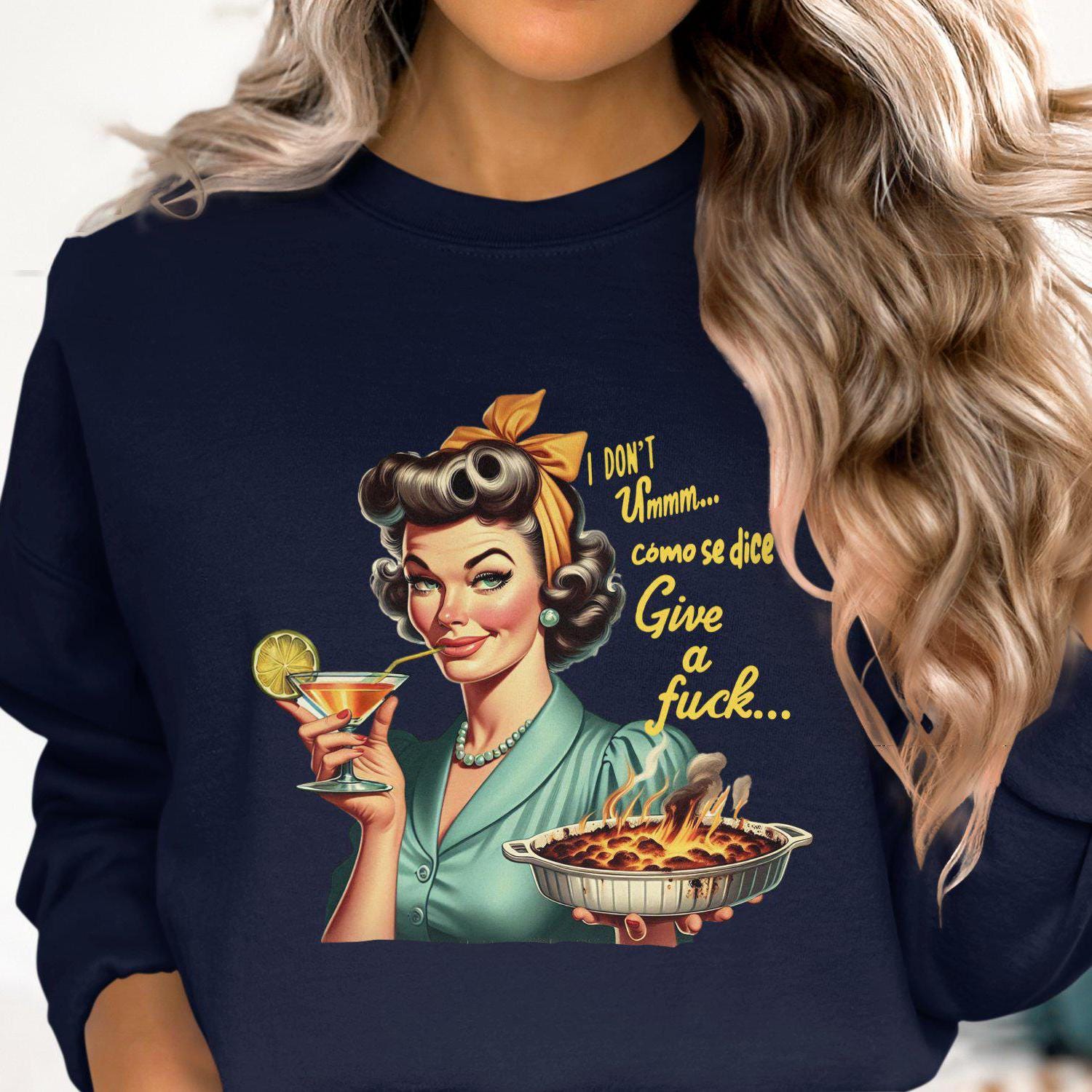 Steven Rhodes 'Sell Your Soul' Sweatshirt - Retro Design Mit Schwarzem Humor