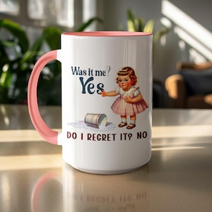 Mug sarcastique humour adulte drôle, design rétro tendance, humour adulte inapproprié, cadeau parfait pour bâillonner les adultes, tasses rigolotes uniques