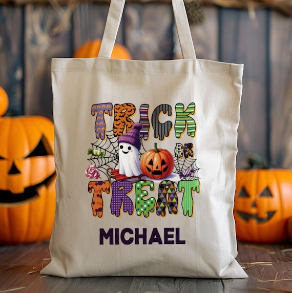 Borsa personalizzata per dolcetto o scherzetto, borsa