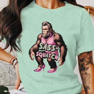 Funny Sasquatch Bigfoot TShirt Humor FDT Bigfoot Lover Tee Comfy Graphic Tee Unique Gift Sassy Squatch Shirt