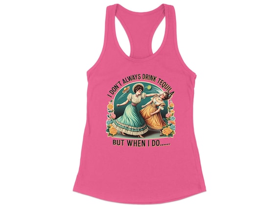 Ain't No Laws When You're Drinking Claws Funny Tank Top - Women's Vintage Graphic Sleeveless Tee