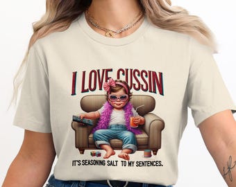 I Love Cussin&#39; T-Shirt: Sarcastic Adult Humor Tee