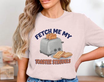 Funny Toaster Strudel T-Shirt | Breakfast Comfort Food Graphic Tee