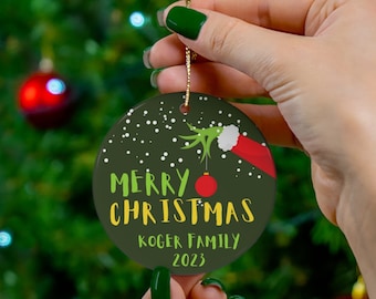 Familie Kerstornament 2023 - Heirloom Kerstornament Gepersonaliseerd ornament