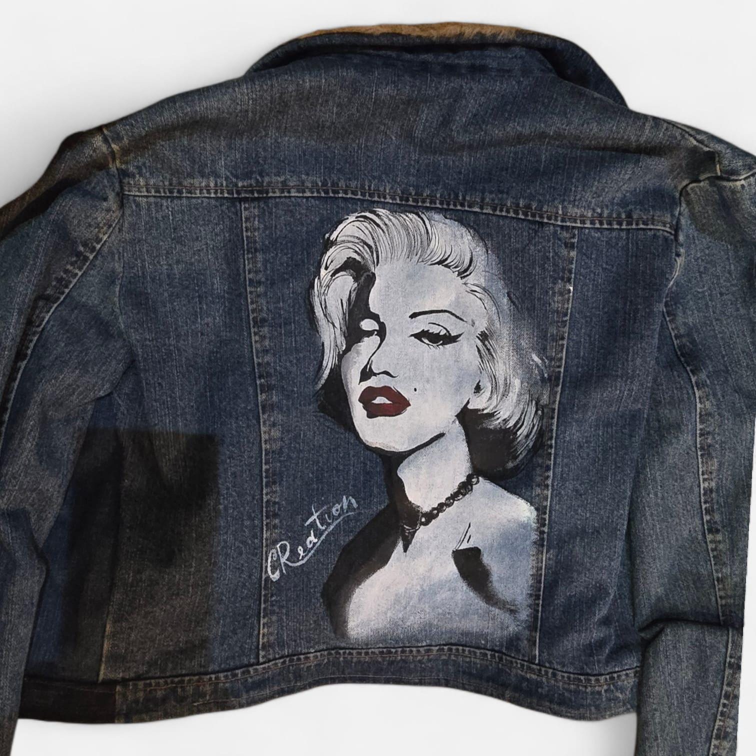 Marilyn Monroe Leather Jacket - Etsy
