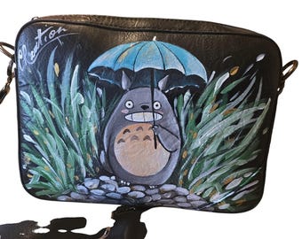 Totoro Hand Painted Bag
