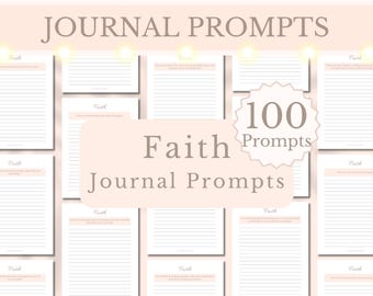 100 preguntas imprimibles para diario de fe, preguntas cristianas, preguntas para llevar un diario, preguntas religiosas sobre Dios, preguntas de oración, estudio bíblico, conversación