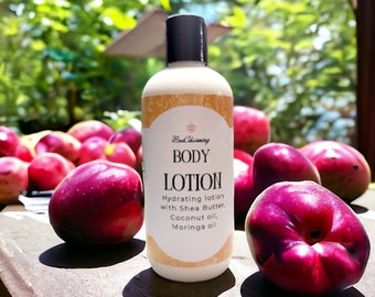 Sweet Plum Body Lotion: Handgemachte, natürliche Inhaltsstoffe, tierversuchs- und farbfreie Körperpflege