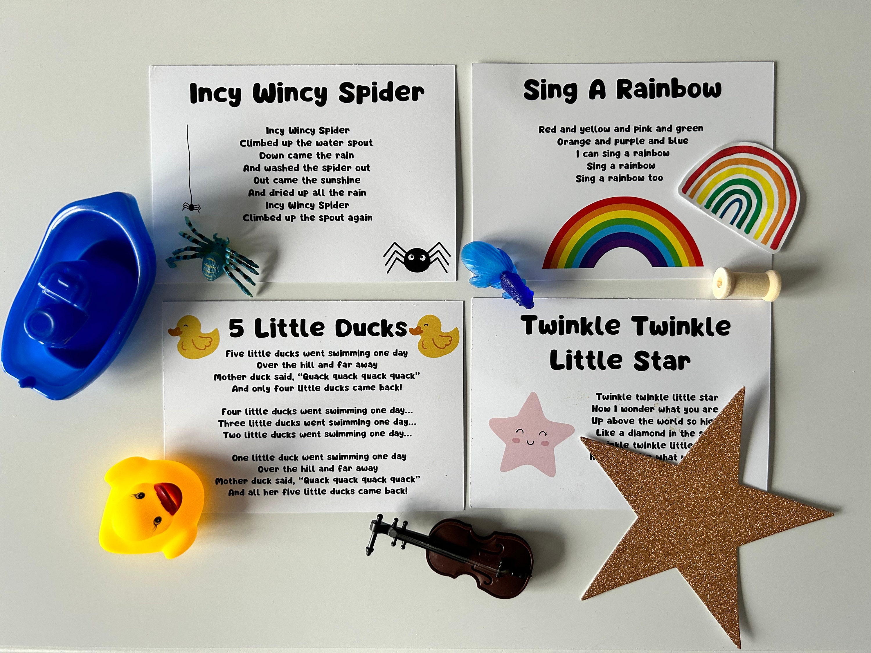 Song Sack Nursery Rhymes Etsy UK