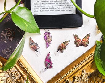 Fairy Wing Charms: handmade eReader Accessory