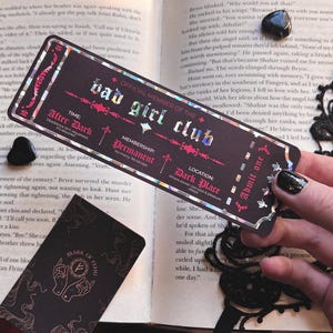 Bad Girl Club-bladwijzer: iriserende folie