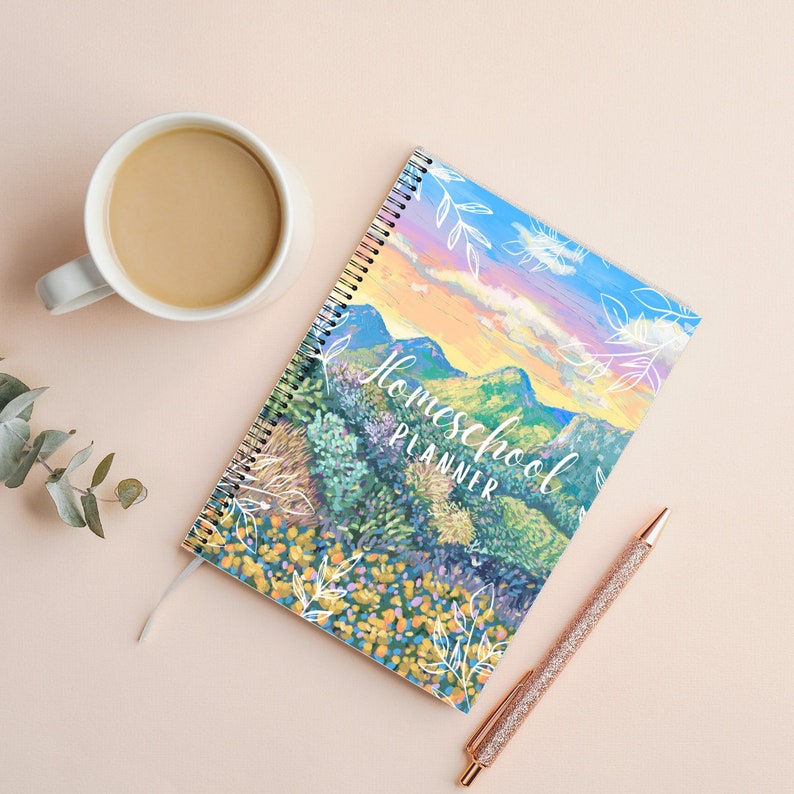 Minimal Homeschool Planner - Printable PDF for Easy and Aesthetic ...