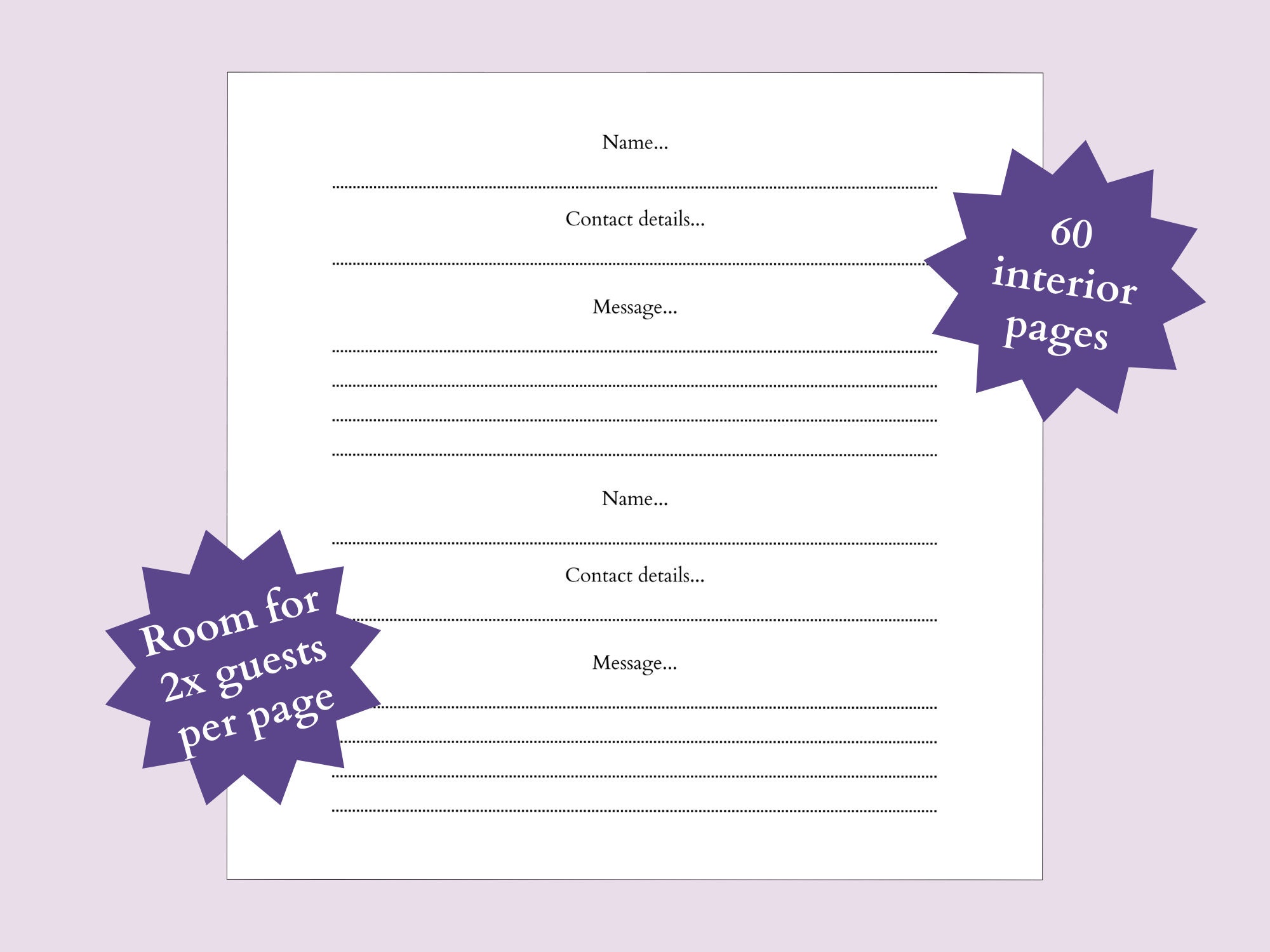 PRINTABLE Happy Retirement Guest Book / Pages Retirement Party Message ...
