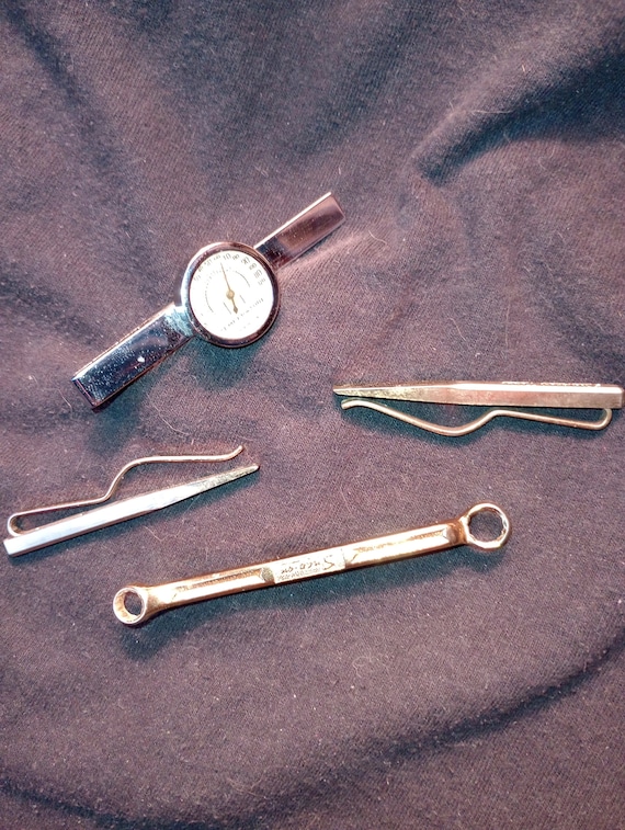 Snap on tools and thermometer tie clasps - image 1