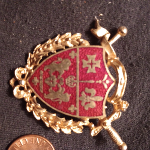 Coat of Arms pin