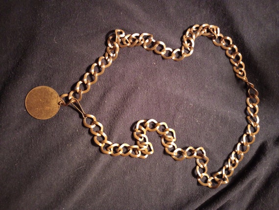 Chain necklace with pendant - image 1