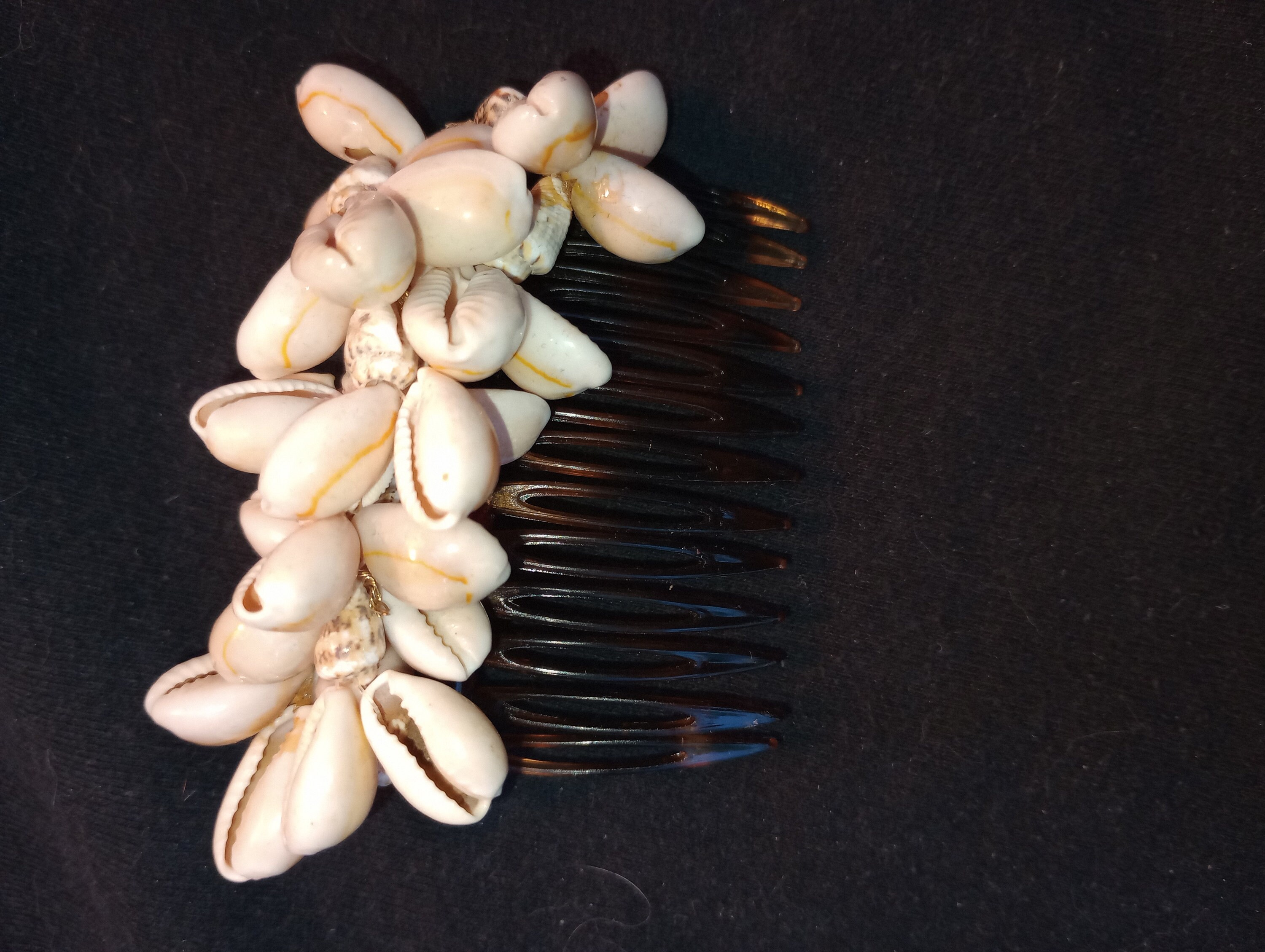 Miriam Haskell Shell Comb - Etsy display picture 1
