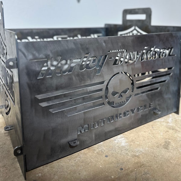 Collapsible Harley Davidson Fire Pit