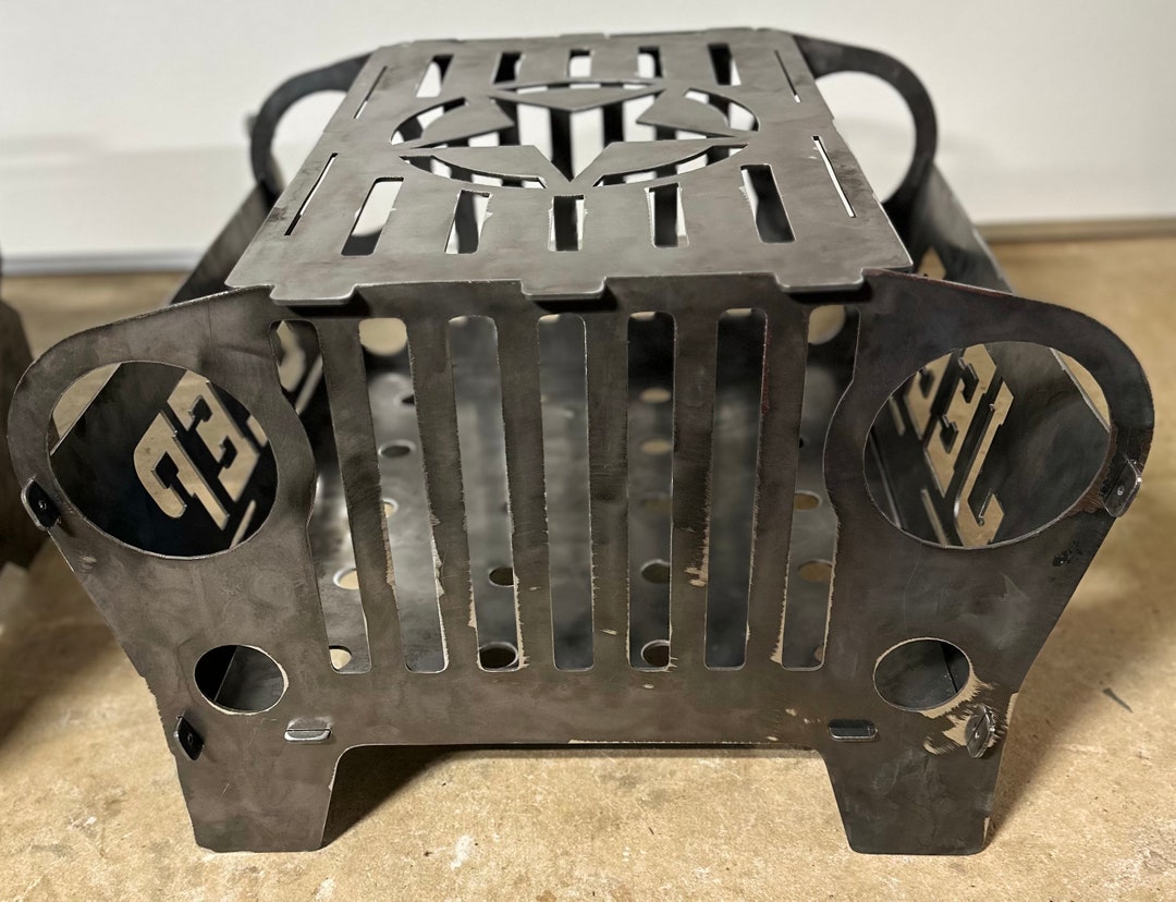 Collapsible Jeep Fire Pit Etsy
