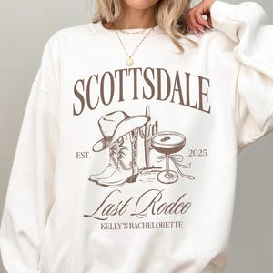 Scottsdale Bachelorette Sweatshirt: Arizona Social Club Crewneck