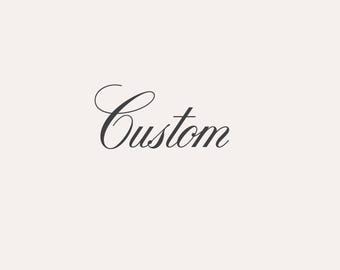 Custom listing for Erin Gamble