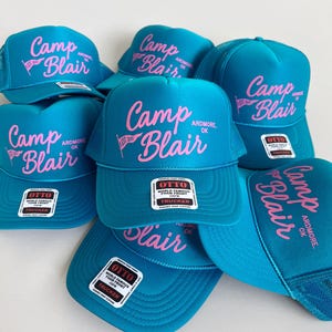 custom-camp-name-trucker-hats-camping-hats-blue