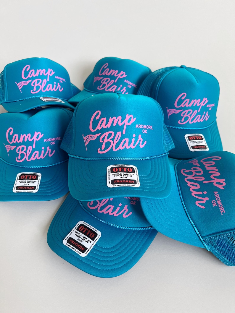 custom-camp-name-trucker-hats-camping-hats-blue