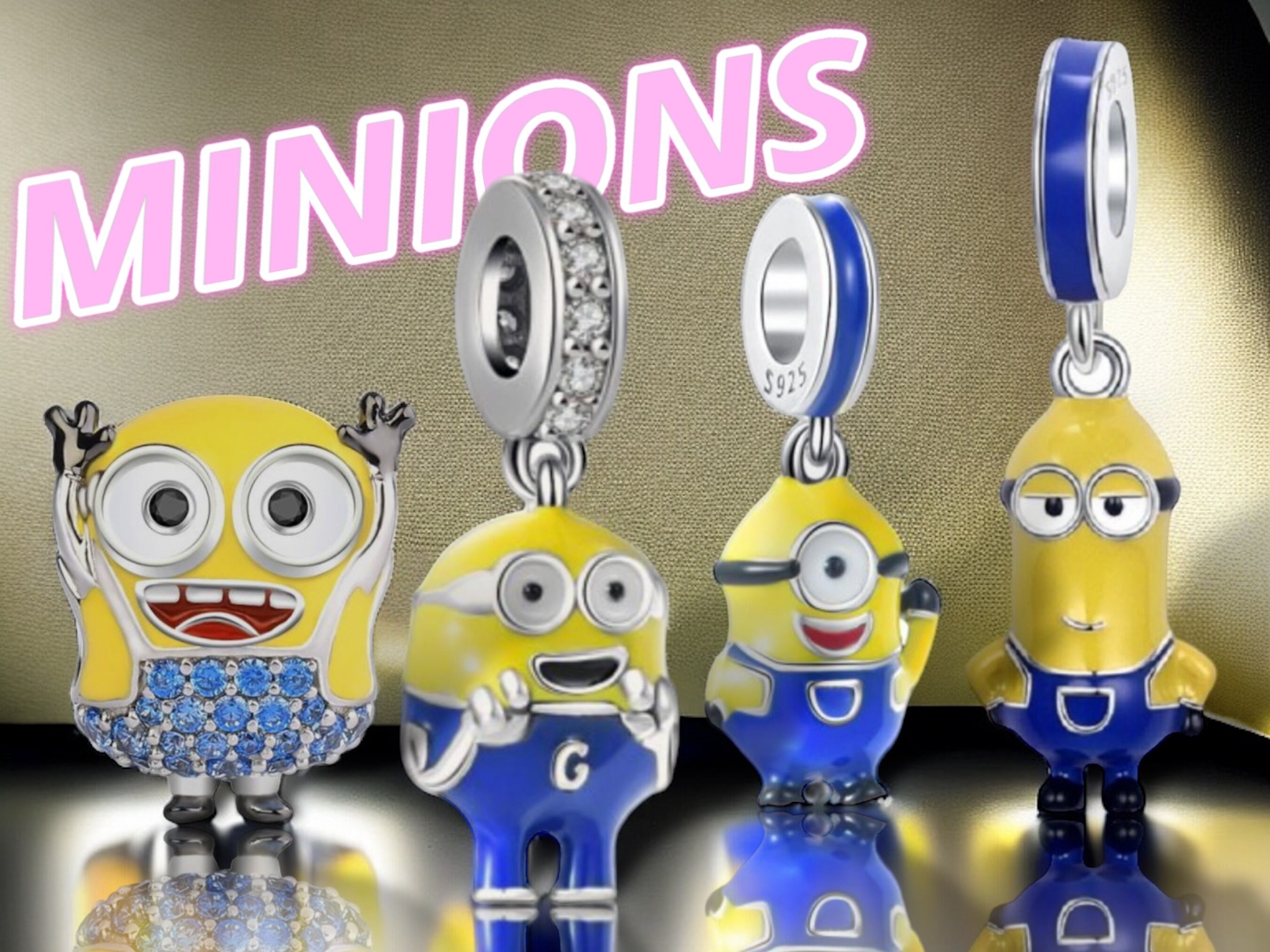 Minion pandora Etsy Mexico