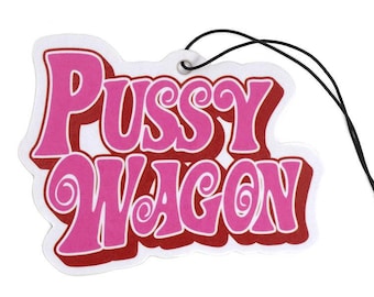 NIEUW - (B)ussywagon Luchtverfrisser met geurboom, geurhanger, Bussy Wagon, Amerikaanse auto's, Auto Kill Truck Bill, USA, sleutelkoord