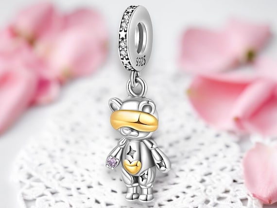 Ciondolo Amore E Famiglia In Argento 925 - Charm Per Bracciali E Collane, Regalo Per Donna - Foto 5