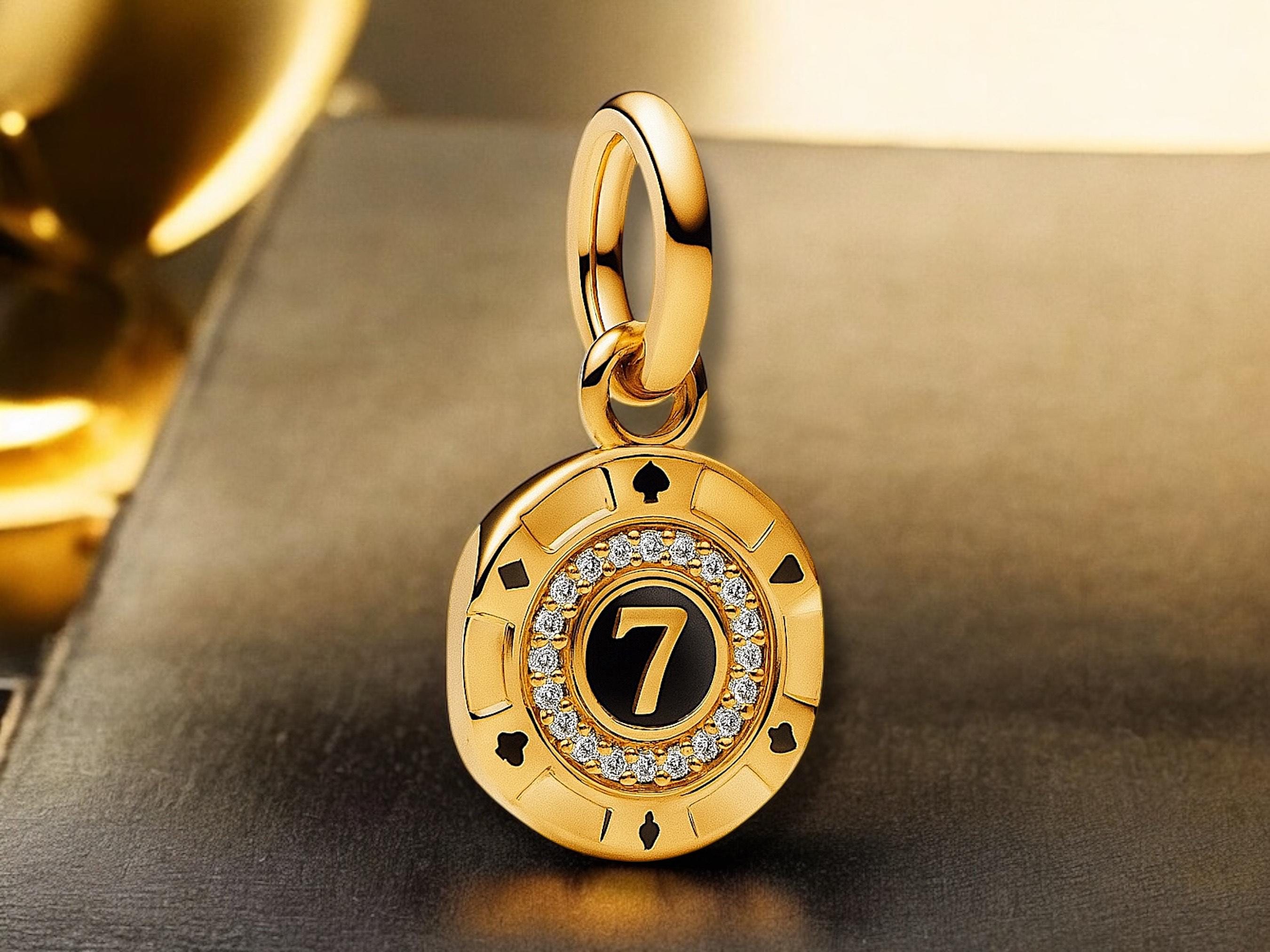 Breloque As Du Poker, Breloque Authentique En Argent Sterling 925 Pour Bracelets, Colliers Pendentifs - France