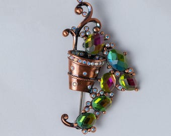 【保存状態良好】Butler&Wilson 【Dragonfly】 Large Crystal Dragonfly Brooch | BUTLER & WILSON – Butler