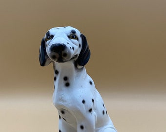 Vintage Ceramic Dalmatian Dog Figurine