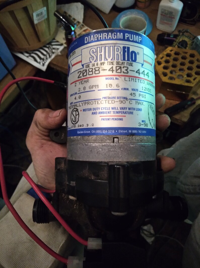 Shurflo DIAPHRAGM PUMP 2088403444 Etsy