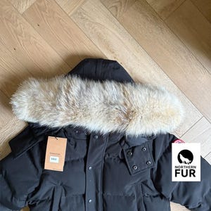 Canada Goose Replacement Coyote Fur Trim, YKK Zipper, 53cm Heritage (LUXURY version)