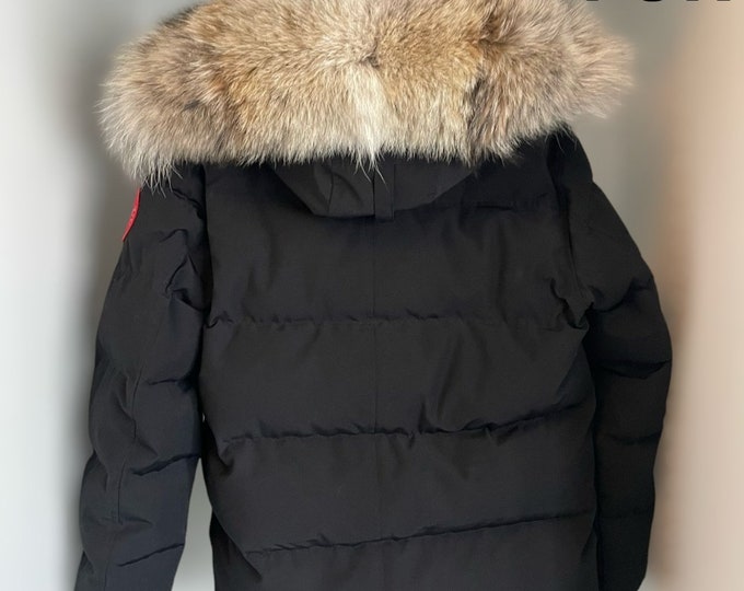 Canada Goose Replacement Coyote Fur Trim, YKK Zipper, 51cm LUXURIOUS