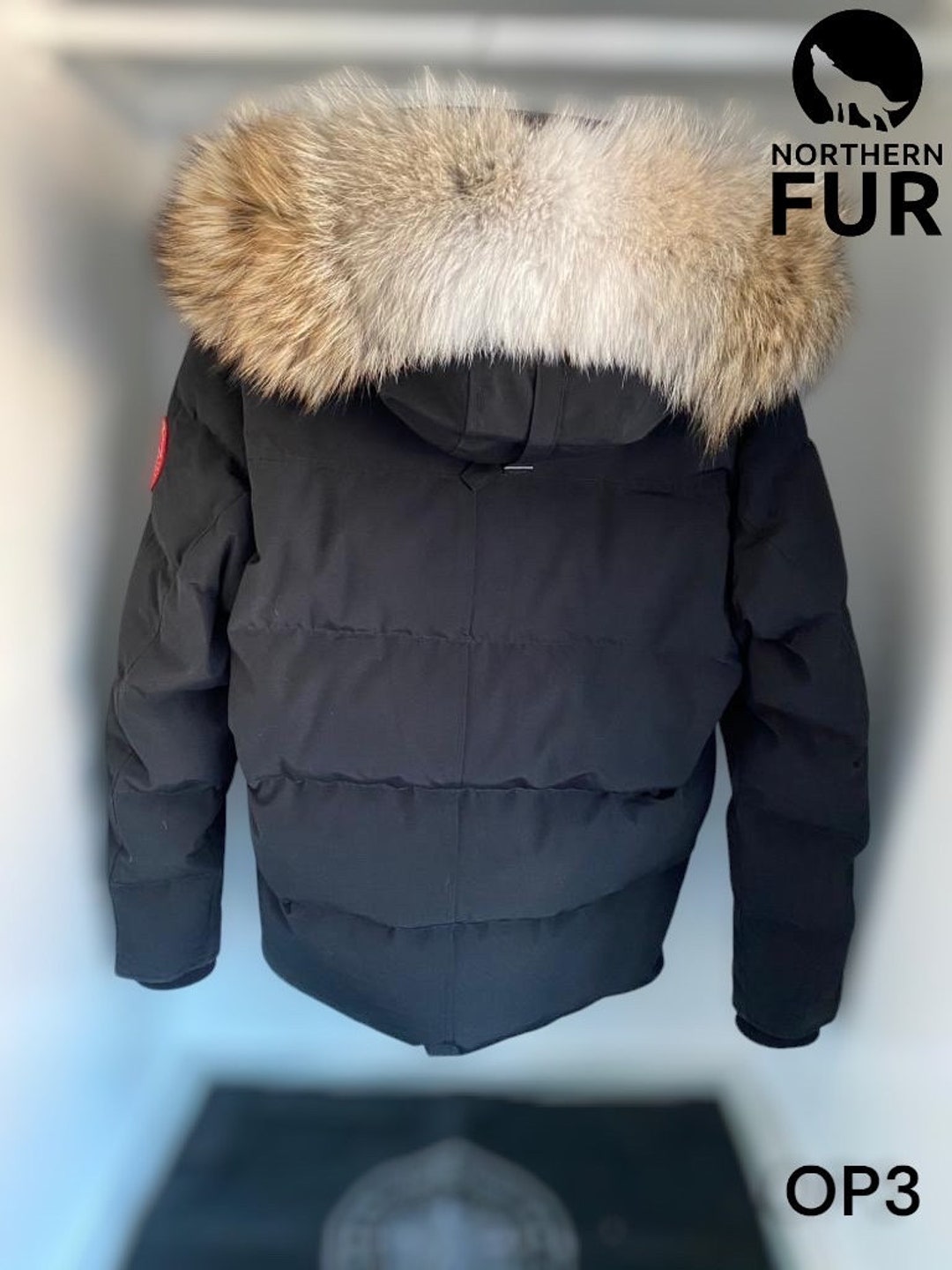 Canada Goose Replacement Coyote Fur Trim, YKK Zipper, 51cm LUXURIOUS