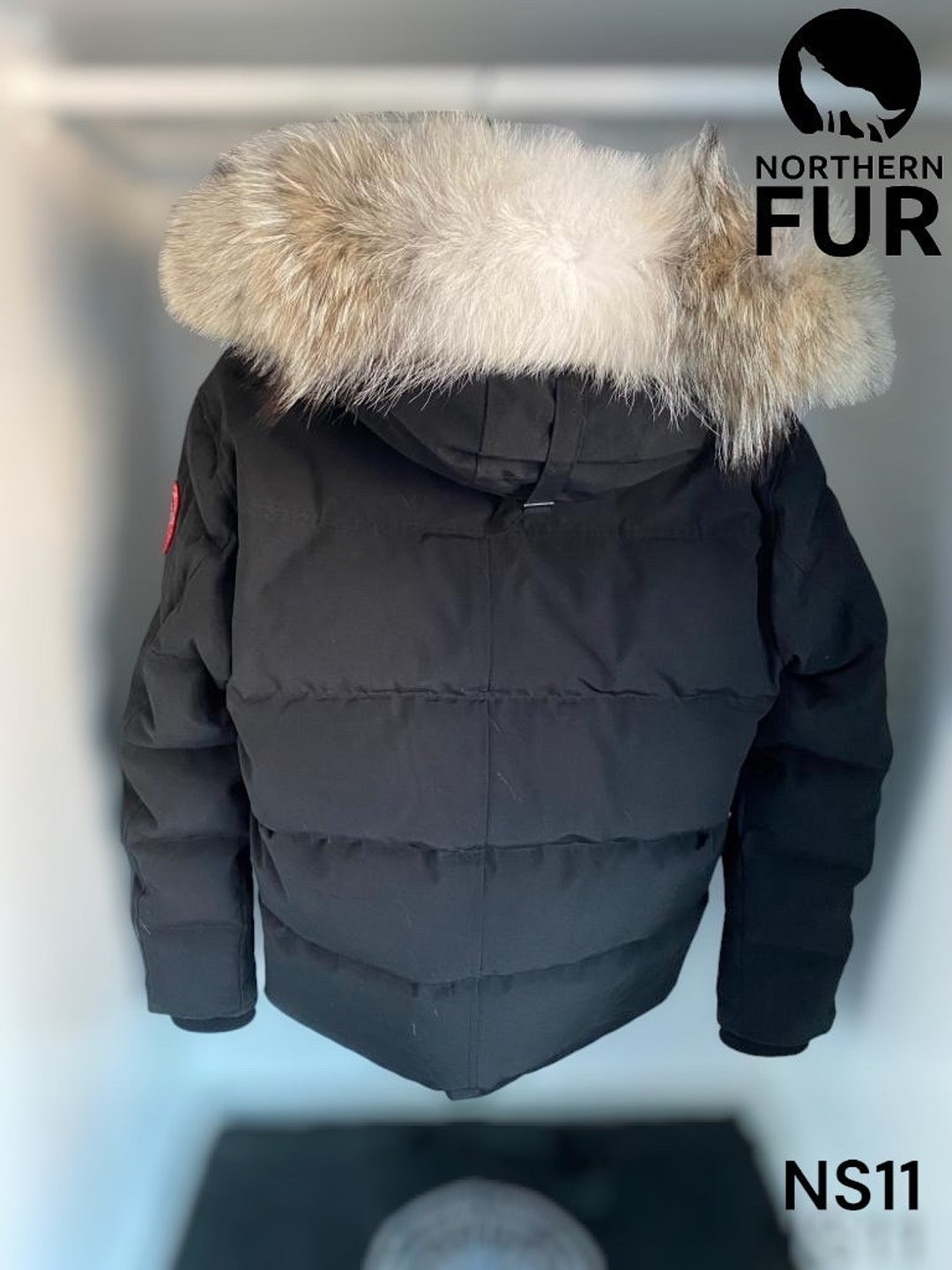Canada Goose nonheritage Replacement Coyote Fur Trim, YKK Zipper, 49