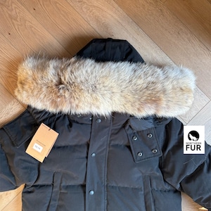 Canada Goose Fur (Heritage) Replacement Coyote Fur Trim 51cm  (LUXURY VERSION)