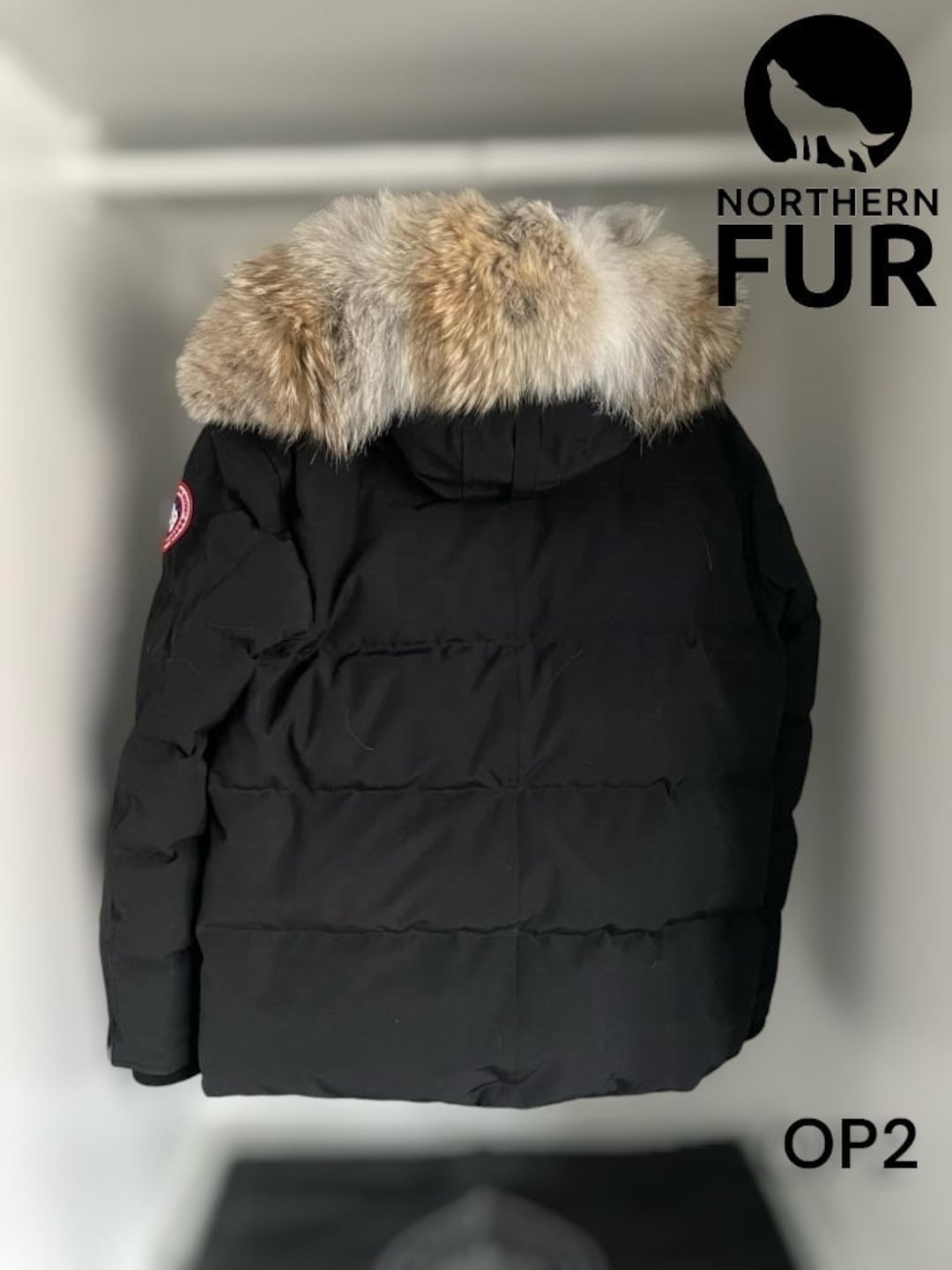 Canada Goose Replacement Coyote Fur Trim, YKK Zipper, 51cm LUXURIOUS