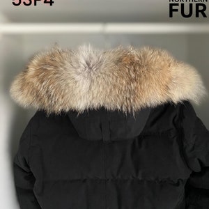 Canada Goose Replacement Coyote Fur Trim YKK Zipper 53cm STANDARD VERSION Etsy