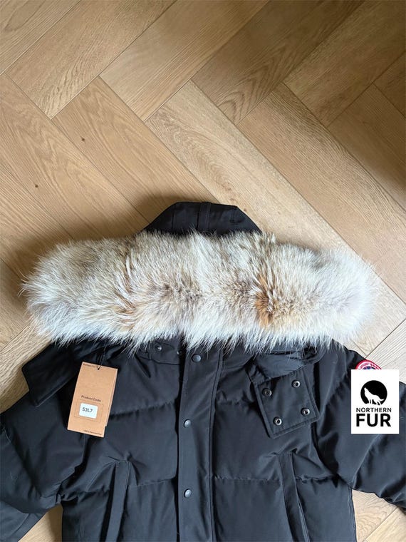 Jackets Canada Goose Replacement Fur Trim Fake Canada Goose Zipper