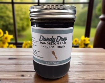 Dandelion Leaf Infused Raw Honey – Herbal Wellness