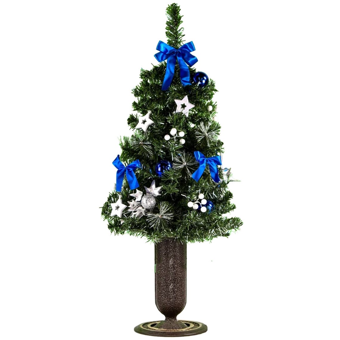 30 Inch Tall Artificial Christmas Tree for Cemetery Vase Etsy
