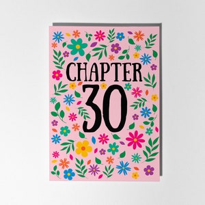 Chapitre 30, Carte florale lumineuse pour le 30e anniversaire