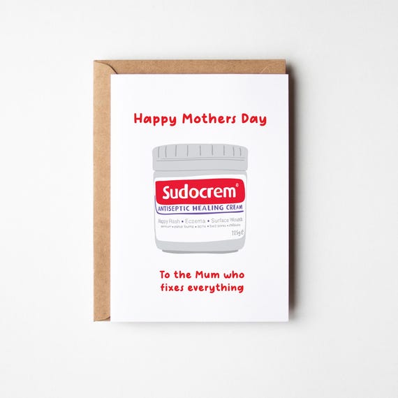 For the Mum Who Fixes Everything, Mum Appreciation Card Card for Mum, Mother's Day Card
