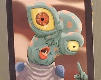 Don't You Know Who You Are? weird alien sticker