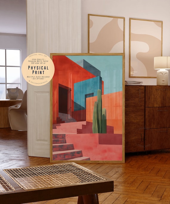 Mexican Modernism Poster: Luis Barragán Architecture Print - Etsy